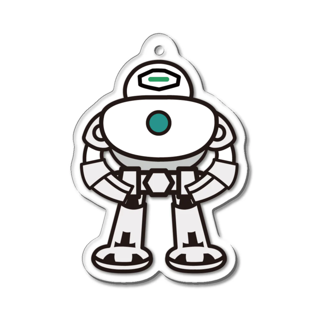 Robot_Pro-Wrestling_Dekinnokaのロボットプロレス　サアガ (Saaga) Acrylic Key Chain