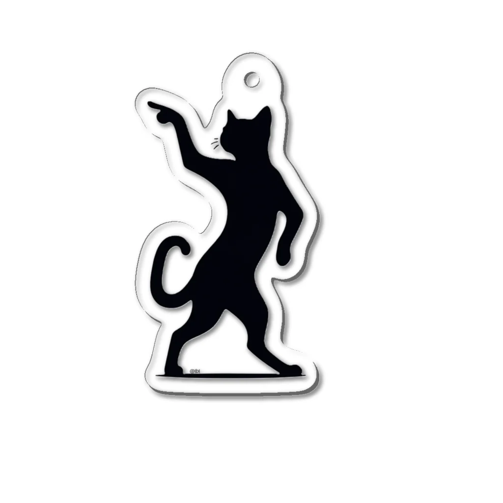 lblのスーパースターな猫 Acrylic Key Chain