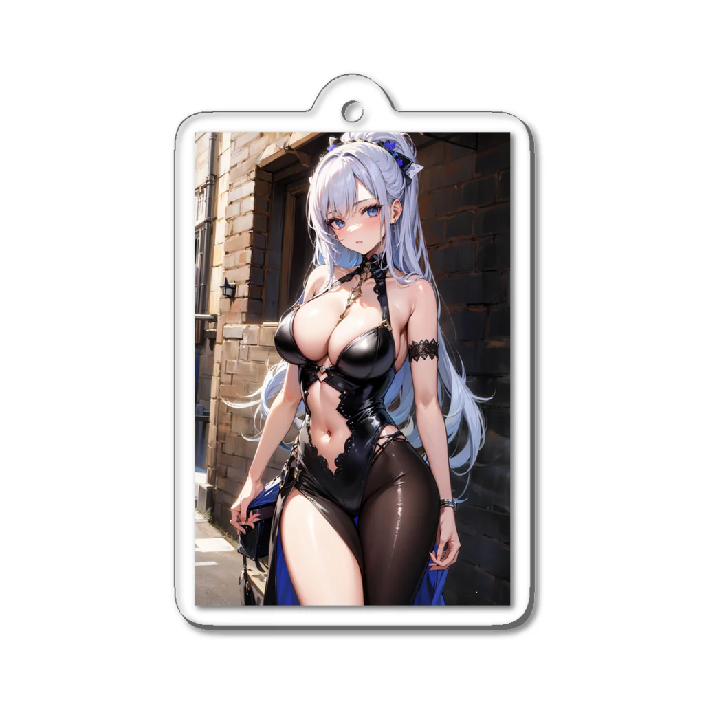 inoken_のロングヘアー Acrylic Key Chain