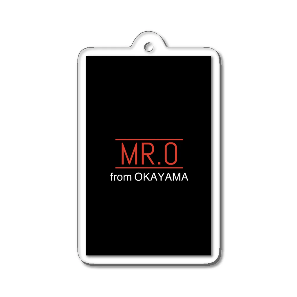 Mr.O(岡山)のMr.O アクリルキーホルダー