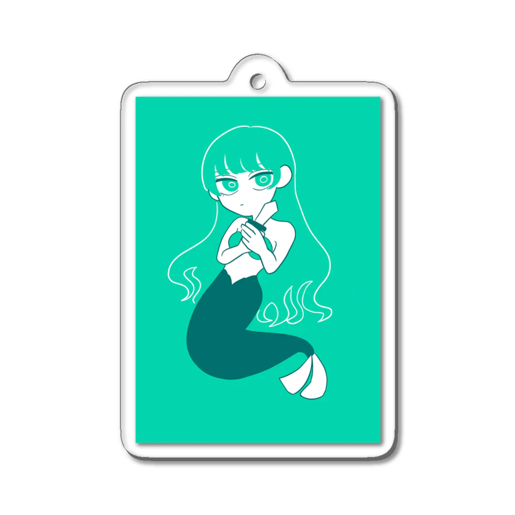 nabanaの人魚姫 Acrylic Key Chain