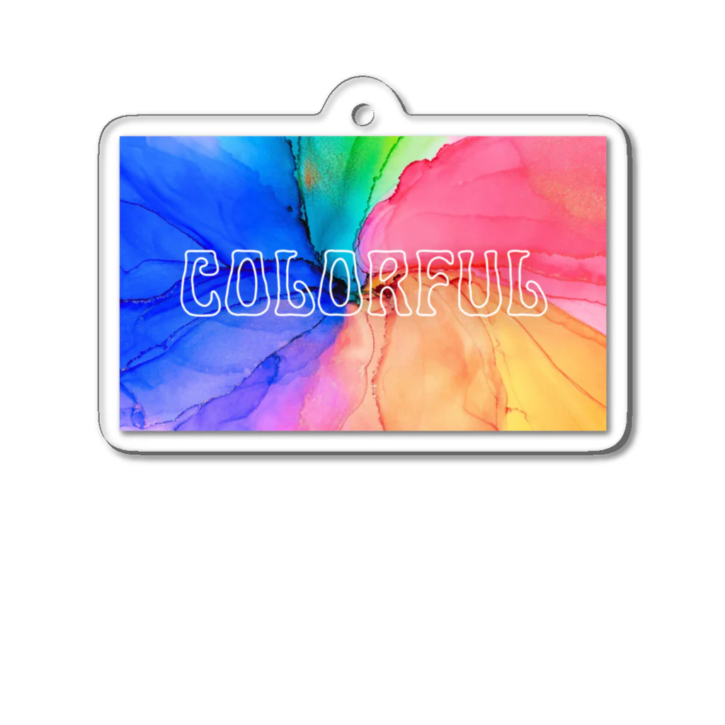 Rayのcolorful INC Acrylic Key Chain