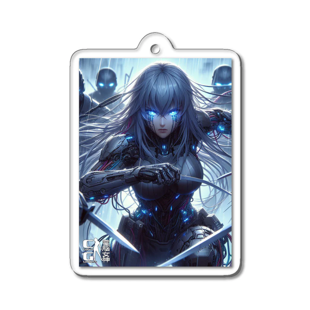 電脳女神 CyberGoddessの帝国軍強行突撃殲滅部隊 Acrylic Key Chain