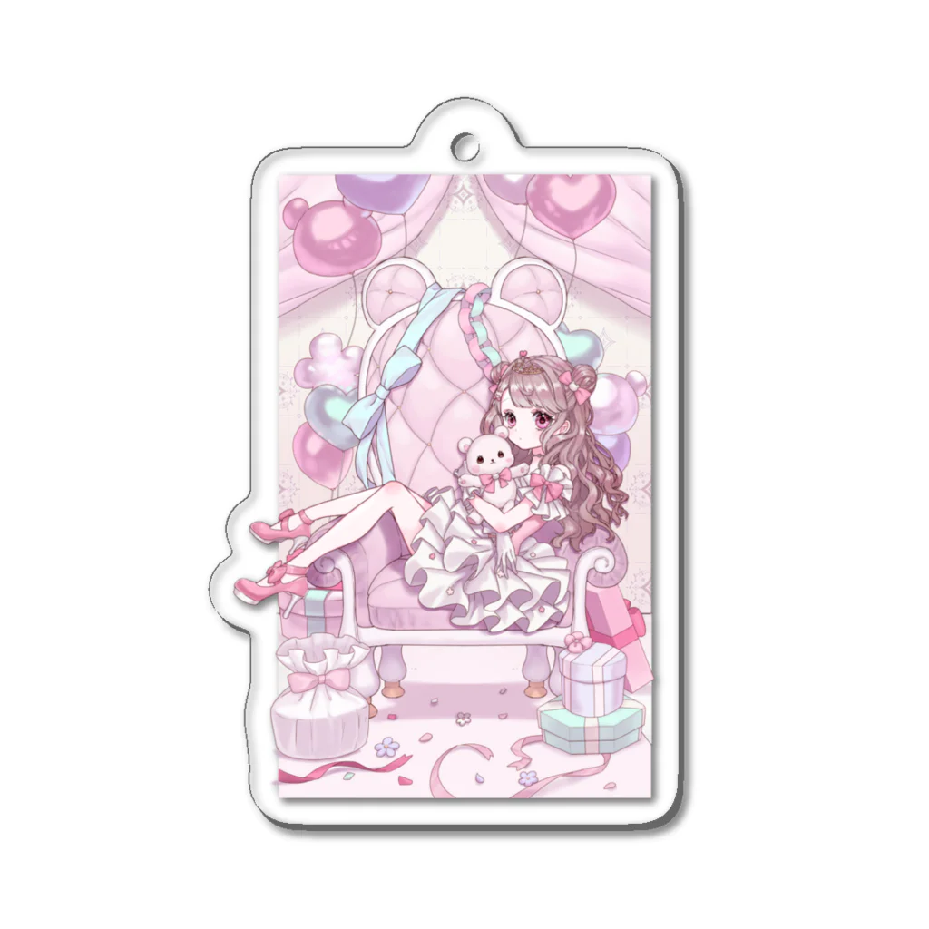 まるるの👑 ぷりんせするる Acrylic Key Chain