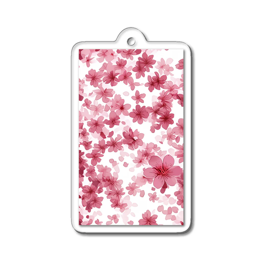 sukoyaの桜花漫舞 アクリルキーホルダー