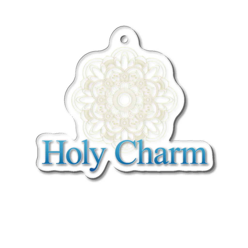 魔女の道具屋さん HolyCharmの曼荼羅ロゴ Acrylic Key Chain