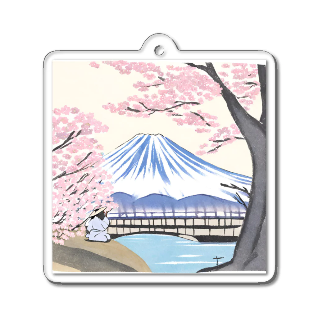 DAIKINGの富士ザクラ Acrylic Key Chain