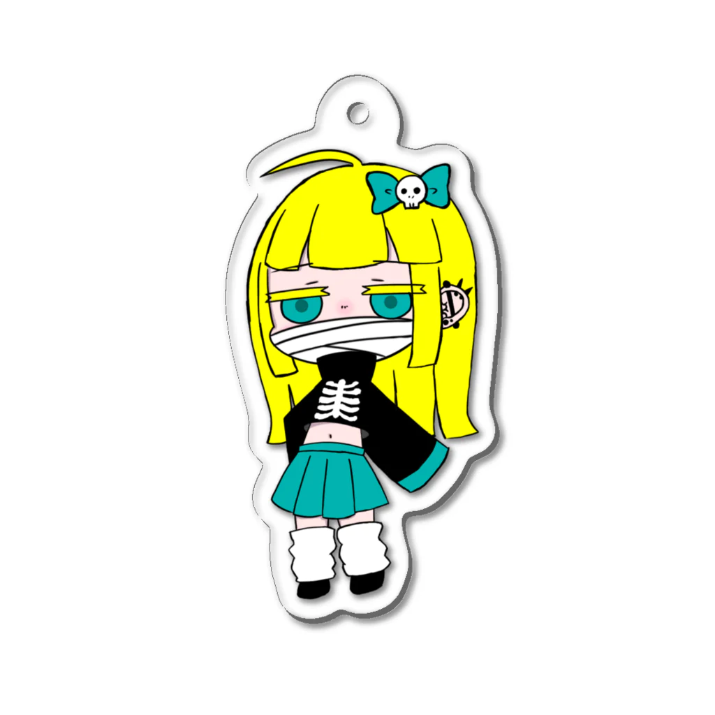 Chashireのアリス Acrylic Key Chain