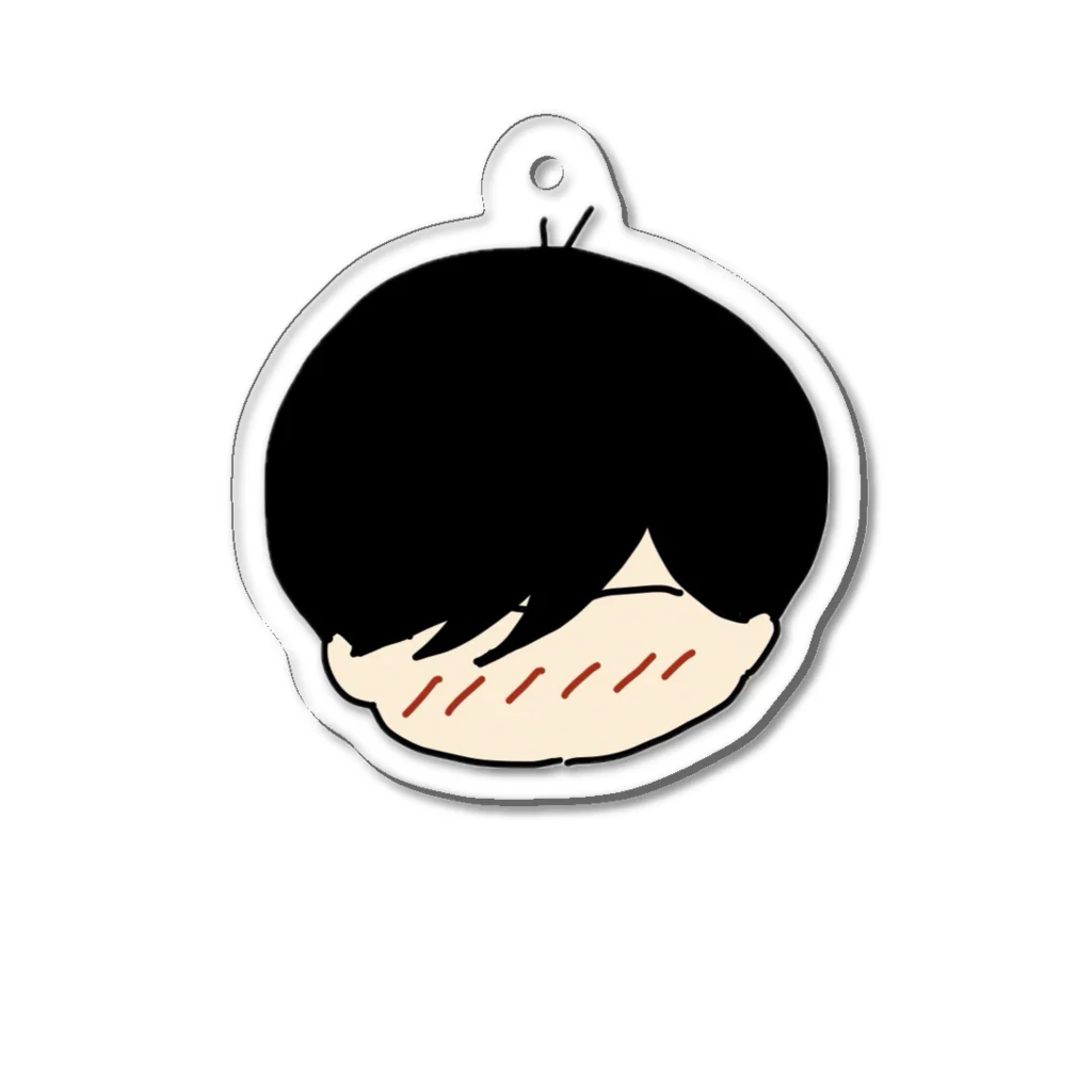 ca_naの黒髪男子 Acrylic Key Chain