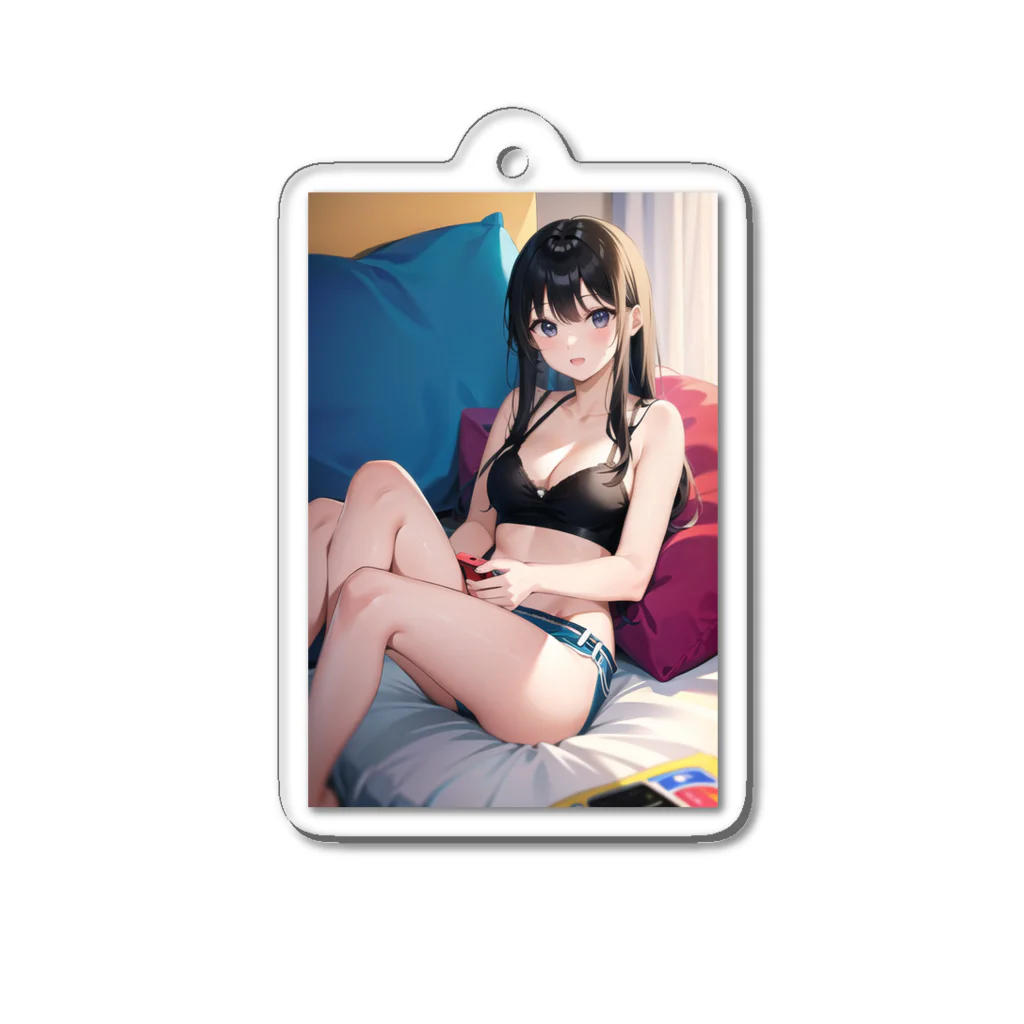 ぷの彼女感 Acrylic Key Chain