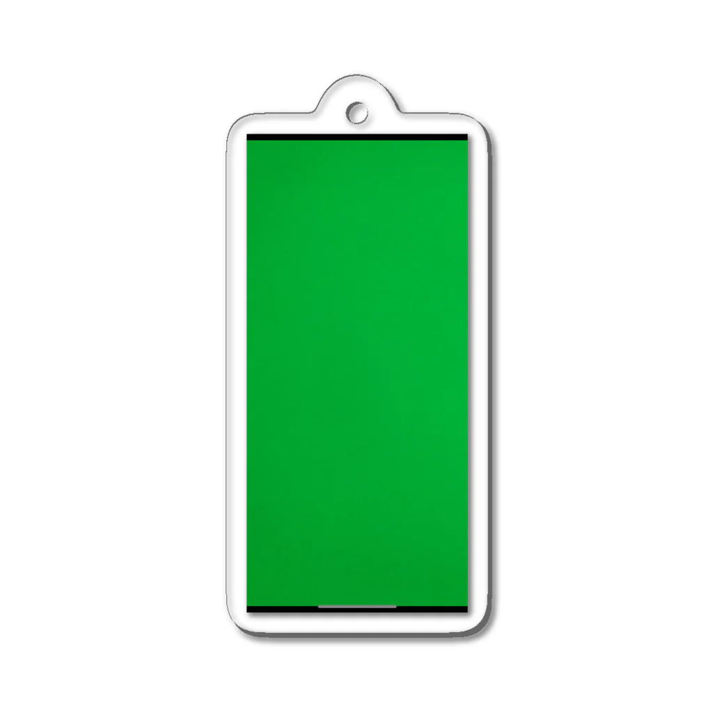 2ックネームの大人なお店のpeace Green Acrylic Key Chain