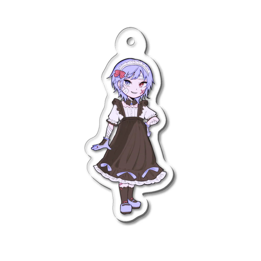 楸 紫苑 / Hisagi Shion　＠700人もっと遠いのa Acrylic Key Chain