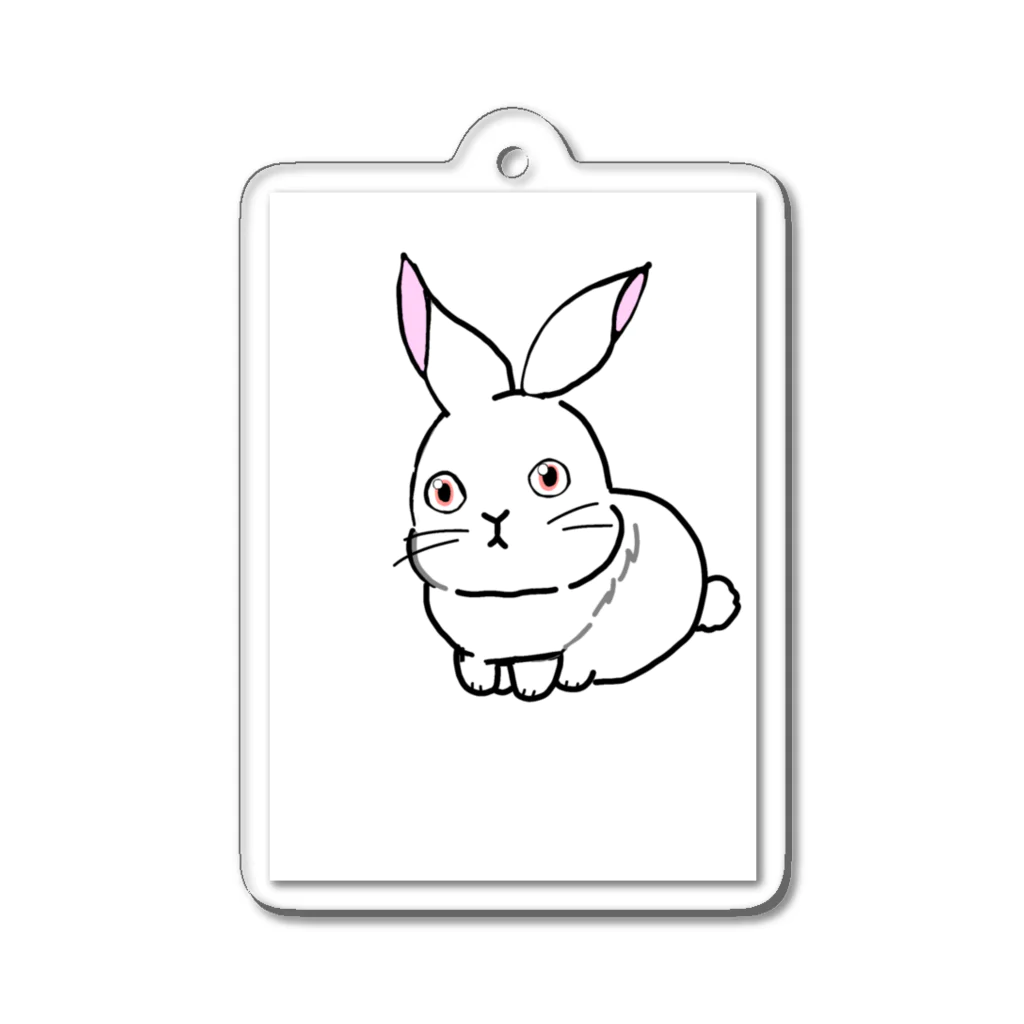 yuki_mayのKIDS RABBIT_1 Acrylic Key Chain