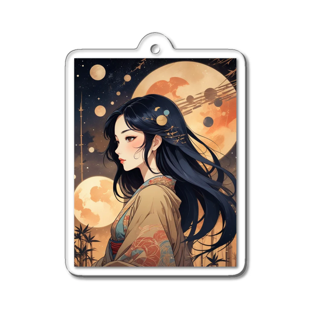 AI Fantasy Art ShopのKAGUYA① Acrylic Key Chain