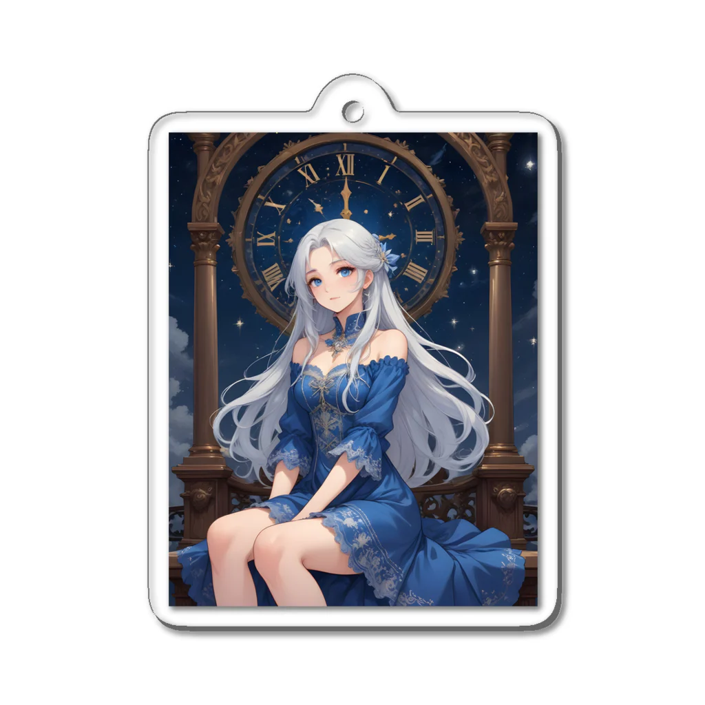 AI Fantasy Art ShopのPrincess transcends time② アクリルキーホルダー