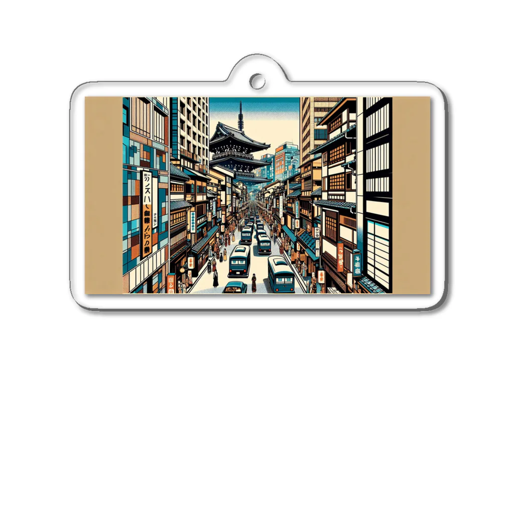 kunpuuの東京時代 Acrylic Key Chain