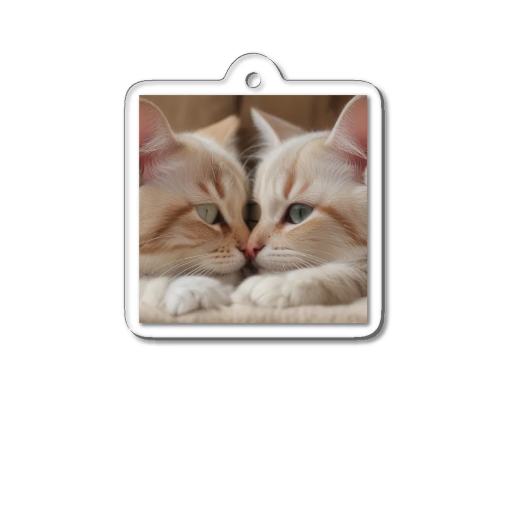 癒しの部屋🐾໒꒱のCutie cat❤︎ Acrylic Key Chain