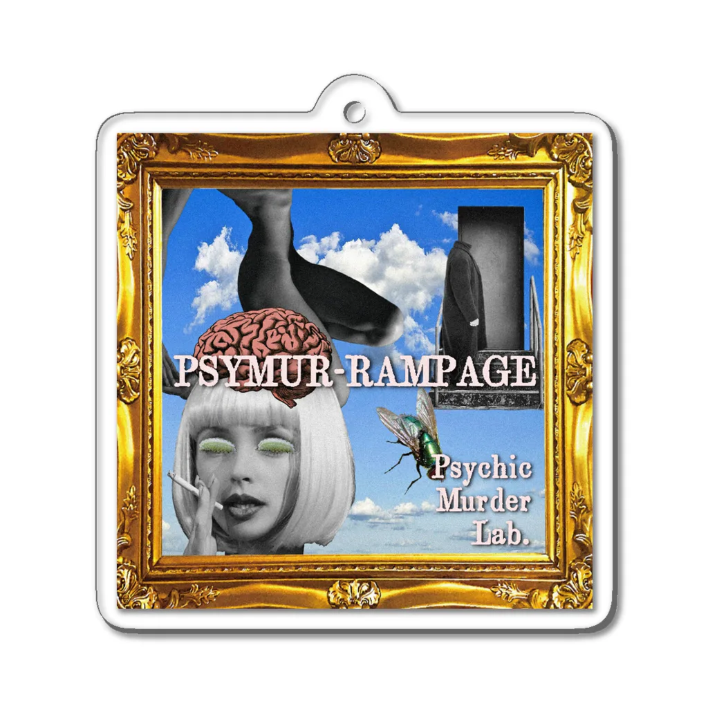 邂【サイマラショップ】逅 SUZURI店のPSYMUR-RAMPAGE(サイマランページ) アクリルキーホルダー