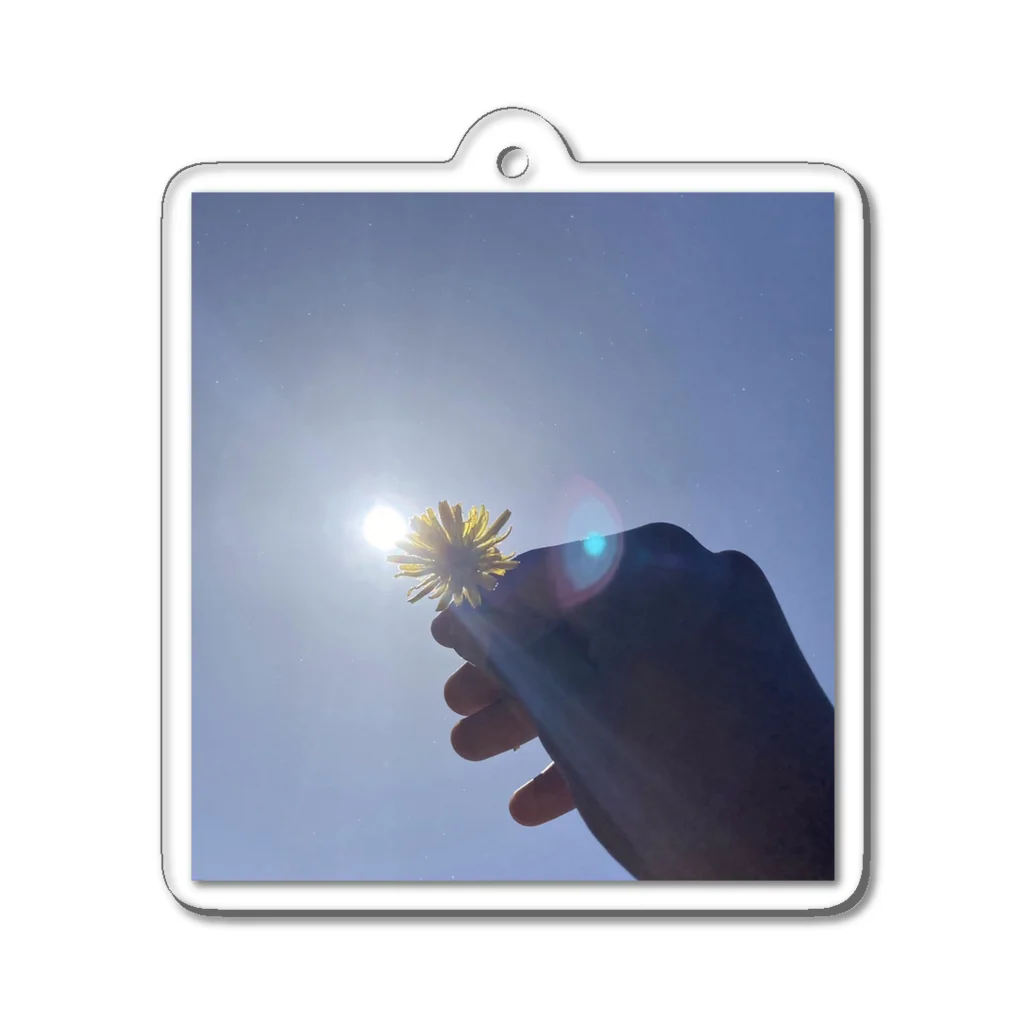 weatherの#10　sunshine  Acrylic Key Chain