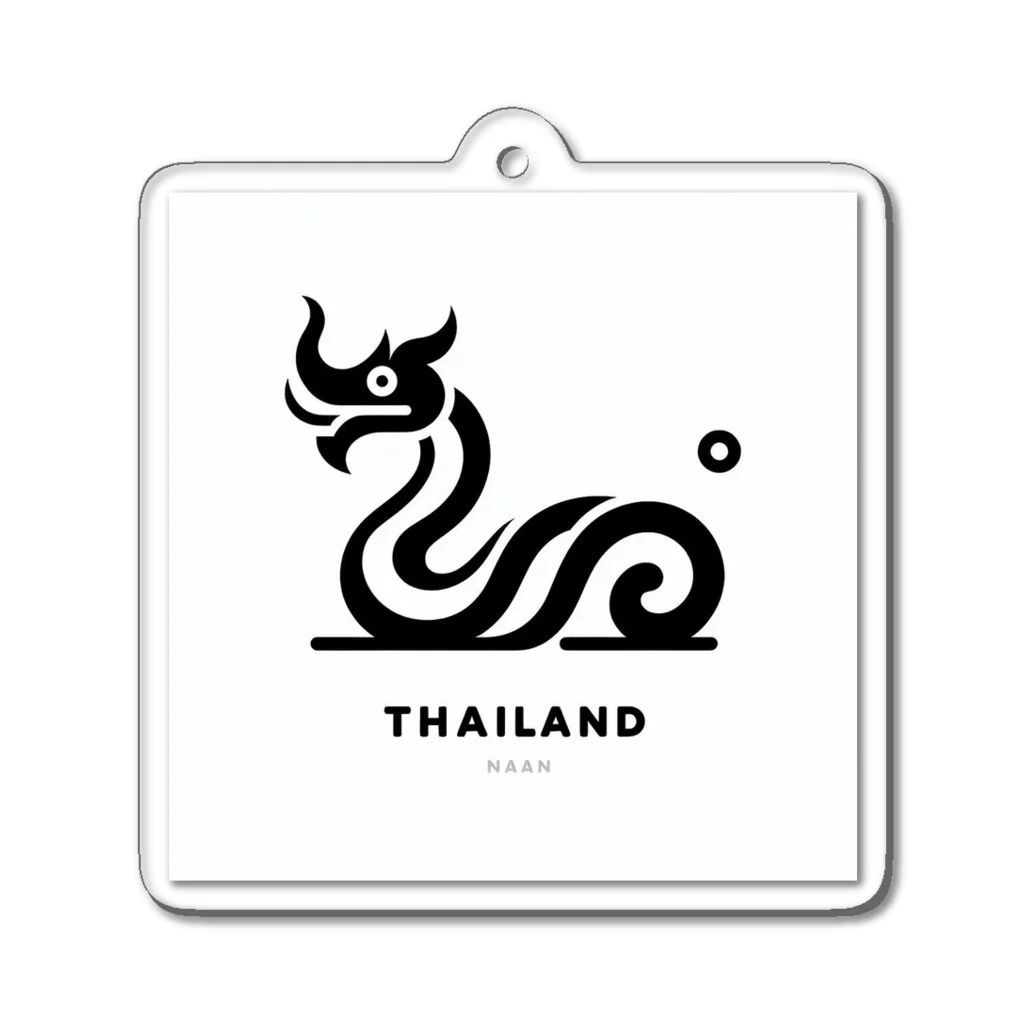 🐘Ganesha Shop🪷のシンプルなナーガグッズ アクリルキーホルダー