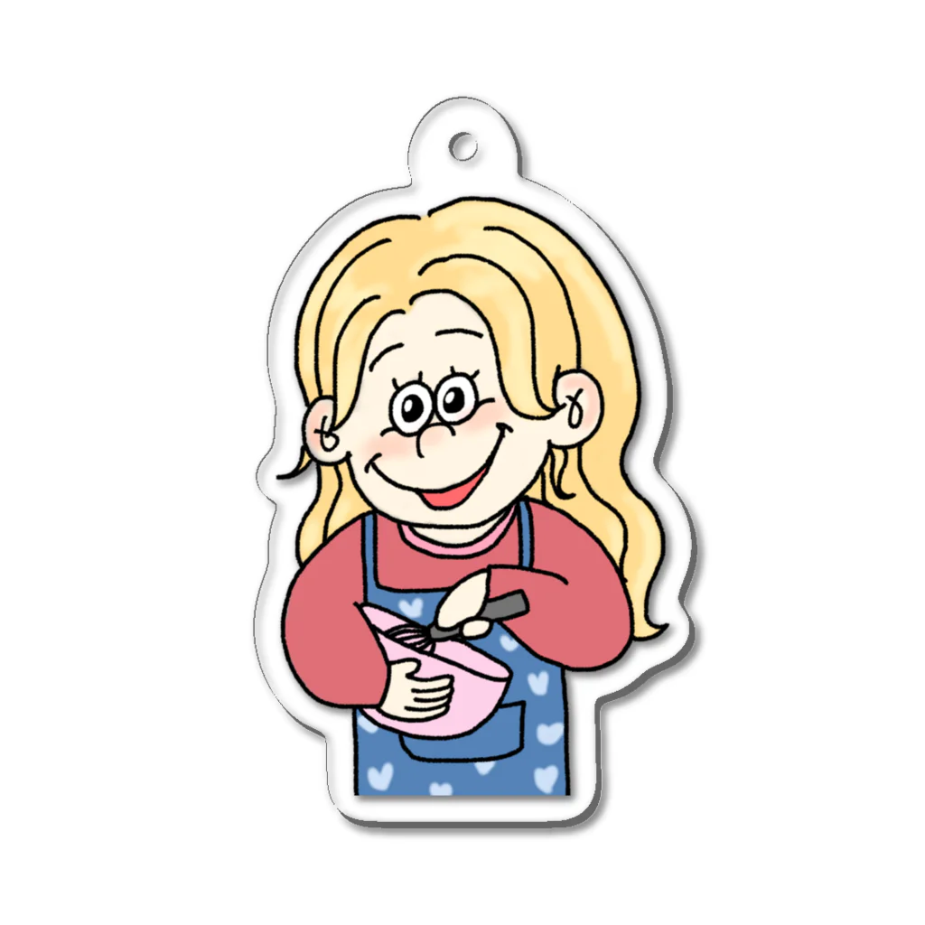 KaRin BakeryのKaRin Bakeryの女の子 Acrylic Key Chain