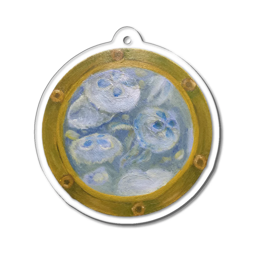 shimasakanaのミズクラゲ Acrylic Key Chain