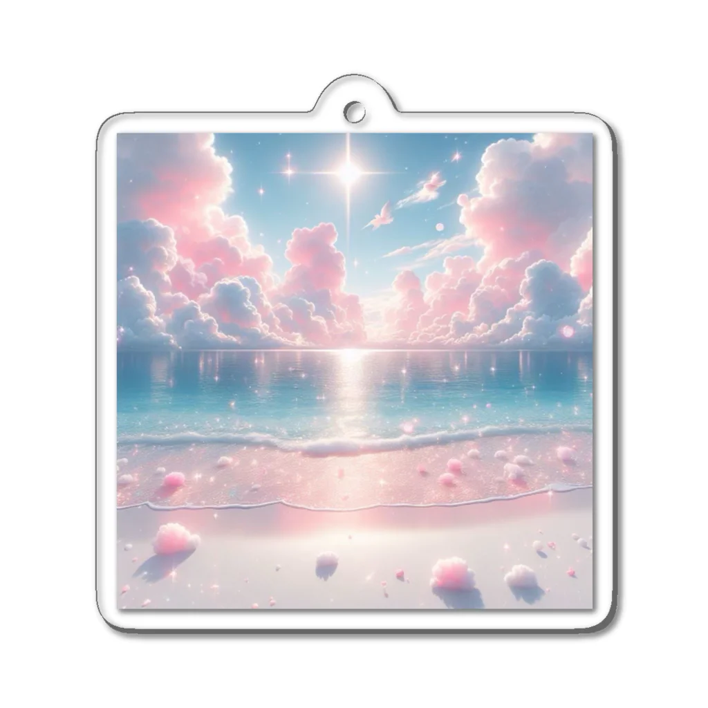 LUNA♡Malfeの癒しの海シリーズ Acrylic Key Chain