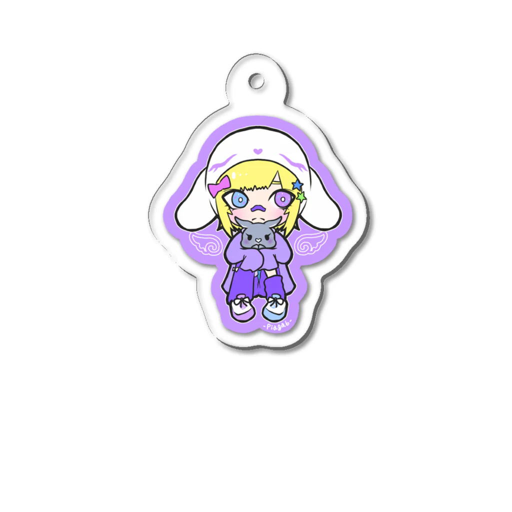 ぴぁがぶ-piagab-のぴぁがぶアクキー2024 Acrylic Key Chain