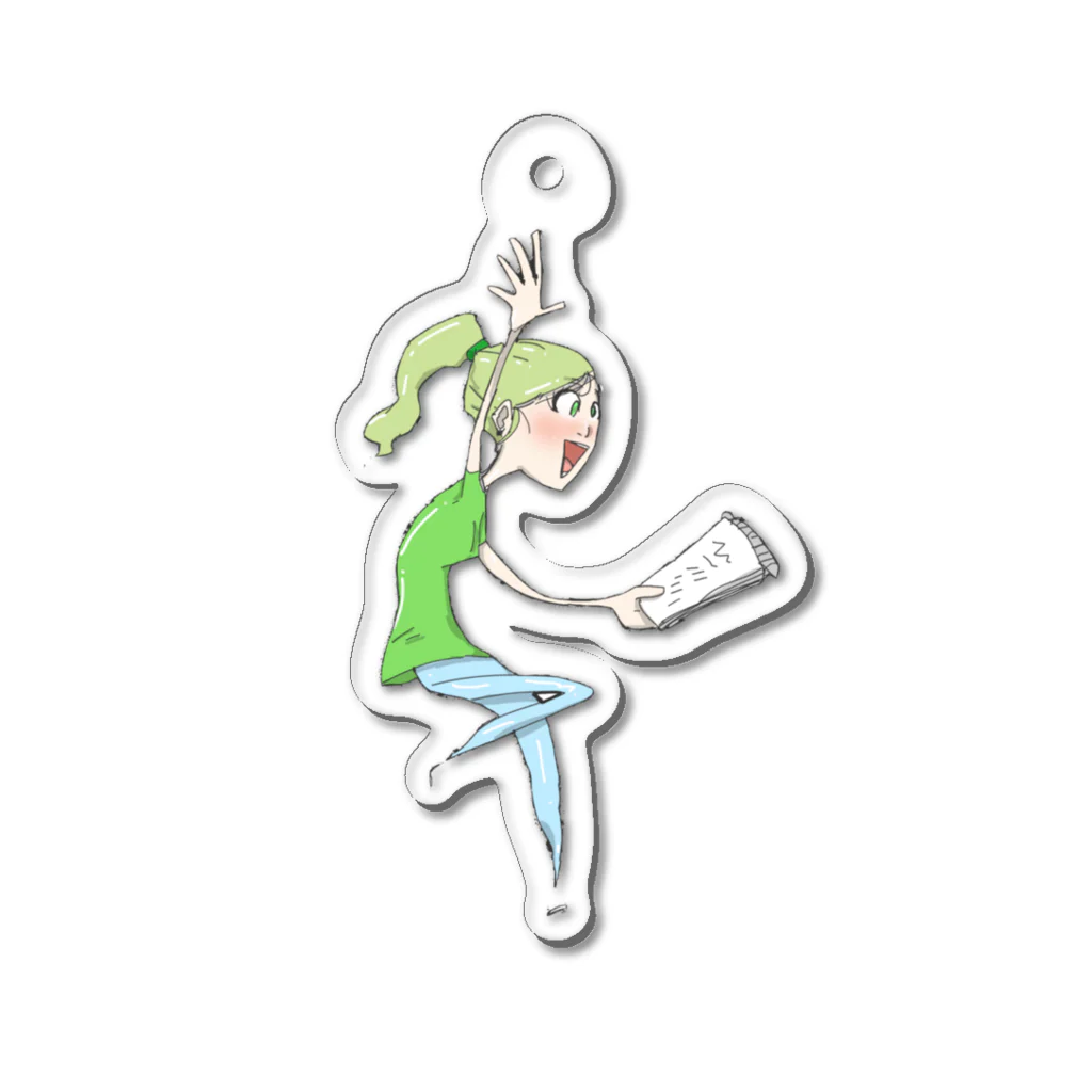 NagomiVeganのAcenando Acrylic Key Chain