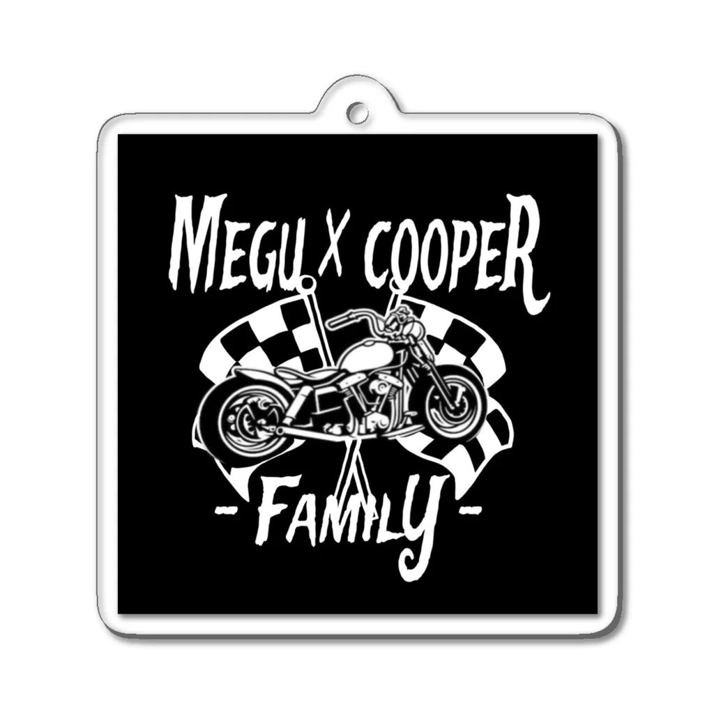 megu&cooperのメグクパ オリジナルグッズ Acrylic Key Chain