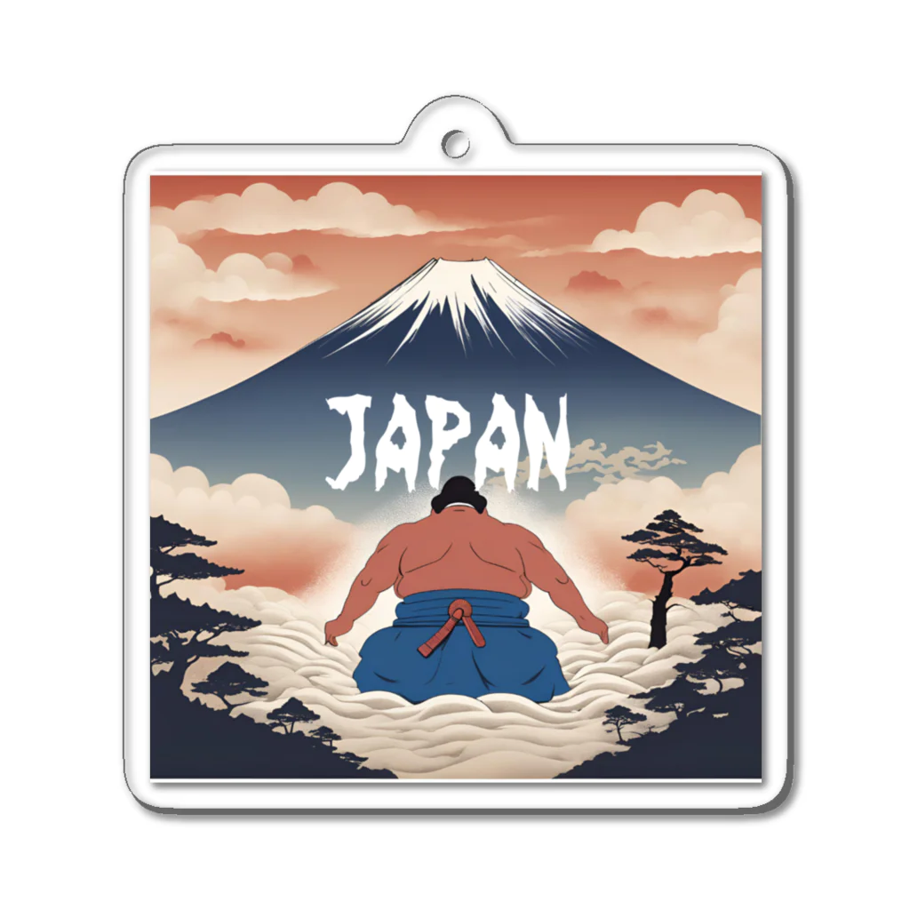 Girl’sBand CKのJAPANSUMO Acrylic Key Chain