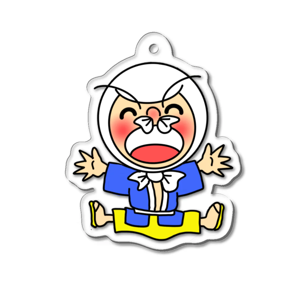 はなたれ爺のsnot_grandpa Acrylic Key Chain