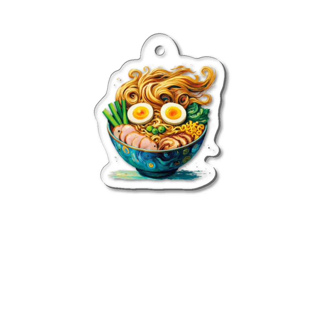 ramen-haoの覇王 Acrylic Key Chain