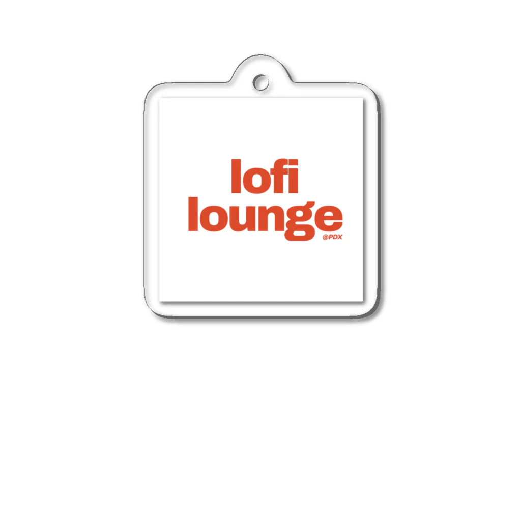 Lofi LoungeのLofi Lounge 赤 Acrylic Key Chain