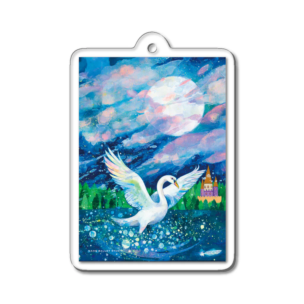 NAHO BALLET STUDIOの白鳥の湖🦢✨2024年 Acrylic Key Chain