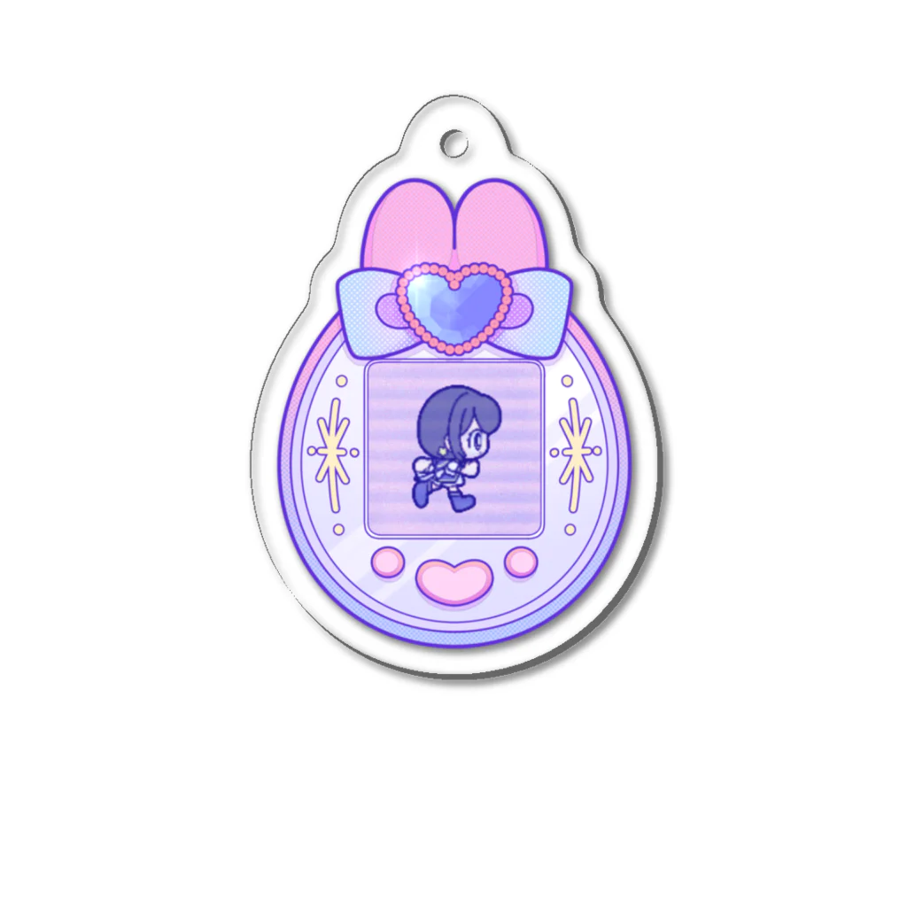 さくりゃ | オリジナルイラストグッズのマリン Acrylic Key Chain