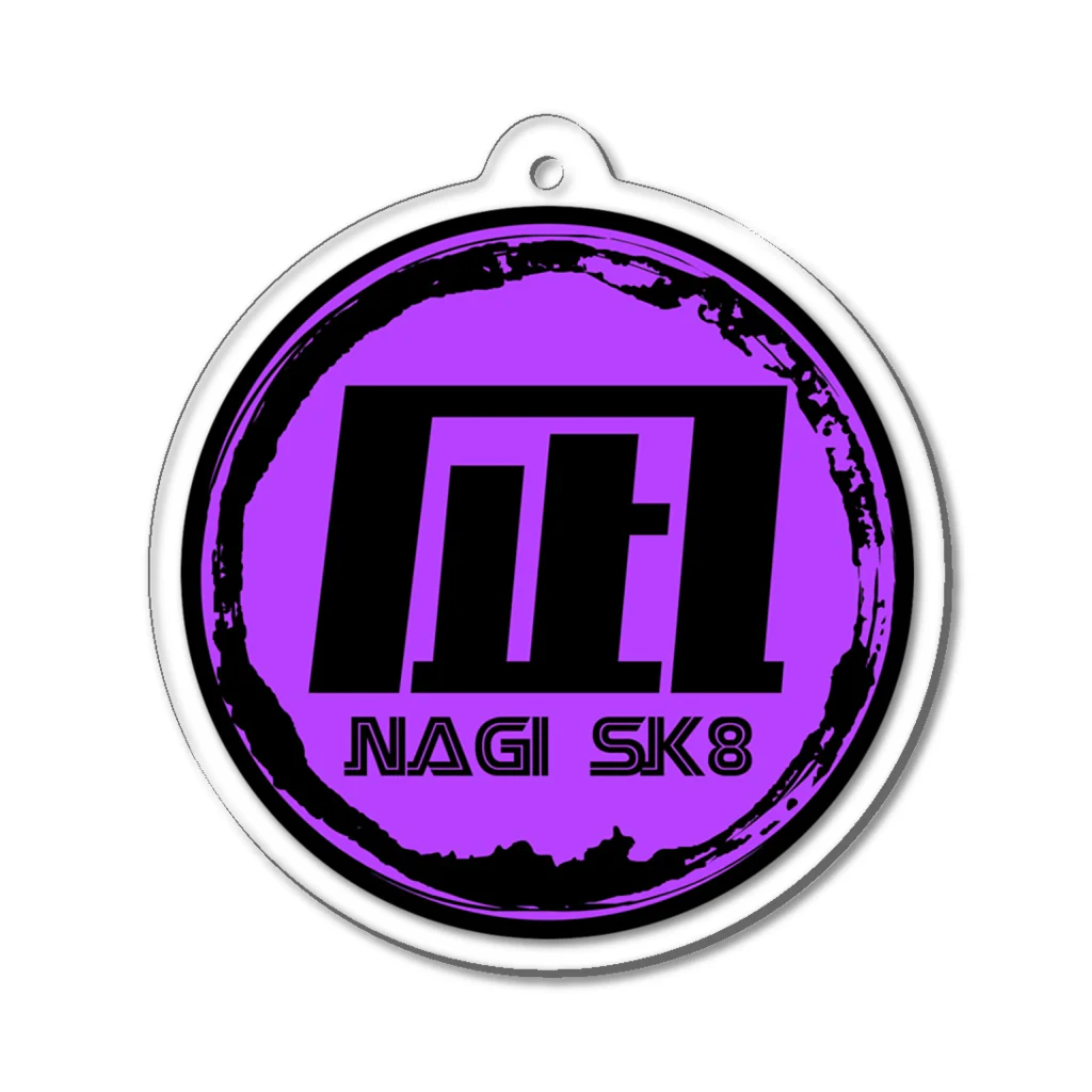 凪sk8の凪sk8紫 Acrylic Key Chain