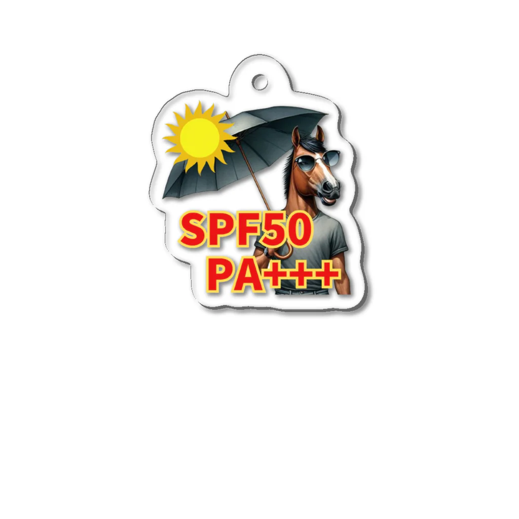 seeeeeのSPF50/PA+++ アクリルキーホルダー