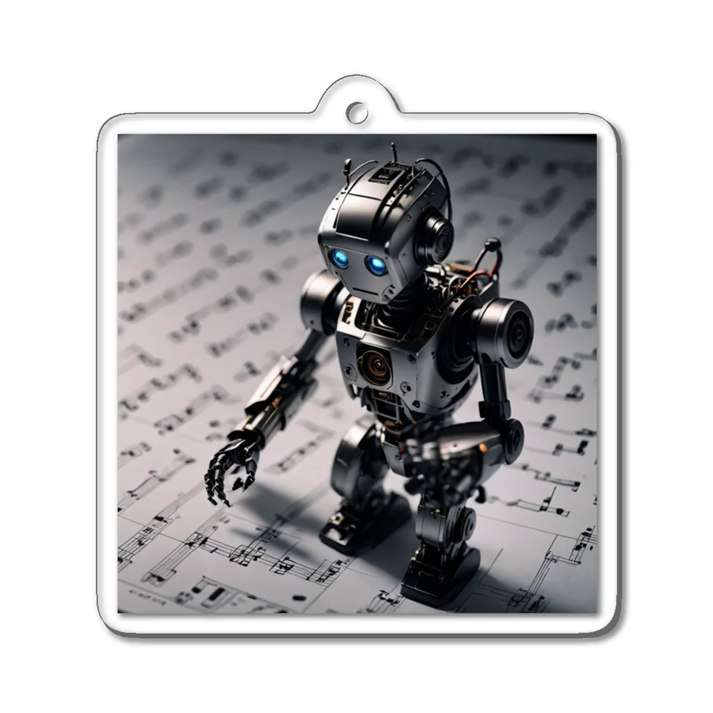 Yuelの作曲ロボット Acrylic Key Chain