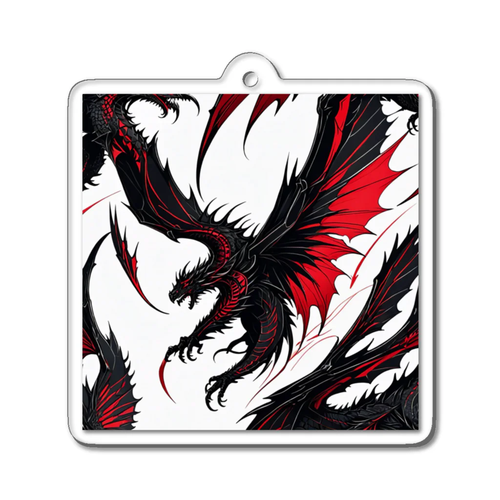 K ‘の暗黒のドラゴン Acrylic Key Chain