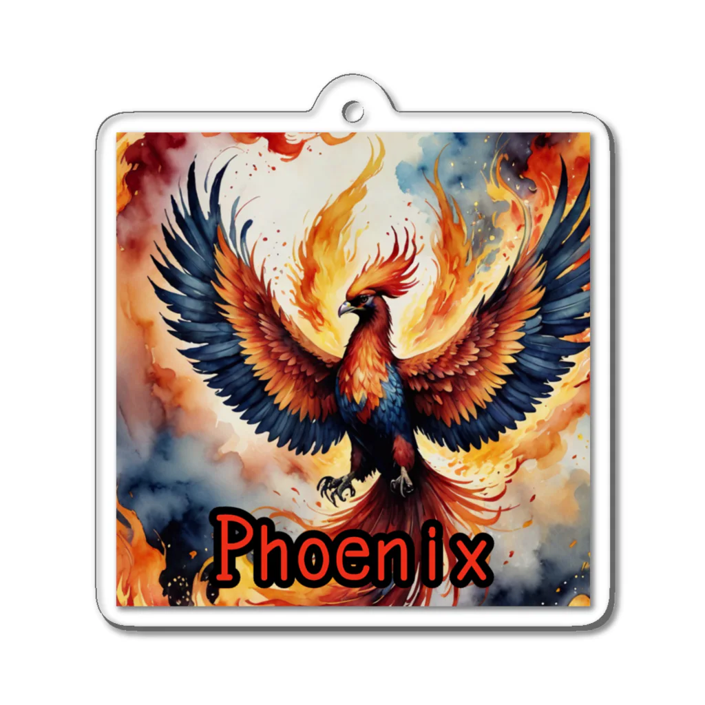 nkbg50のモンスターシリーズ（リアル）：Phoenix アクリルキーホルダー