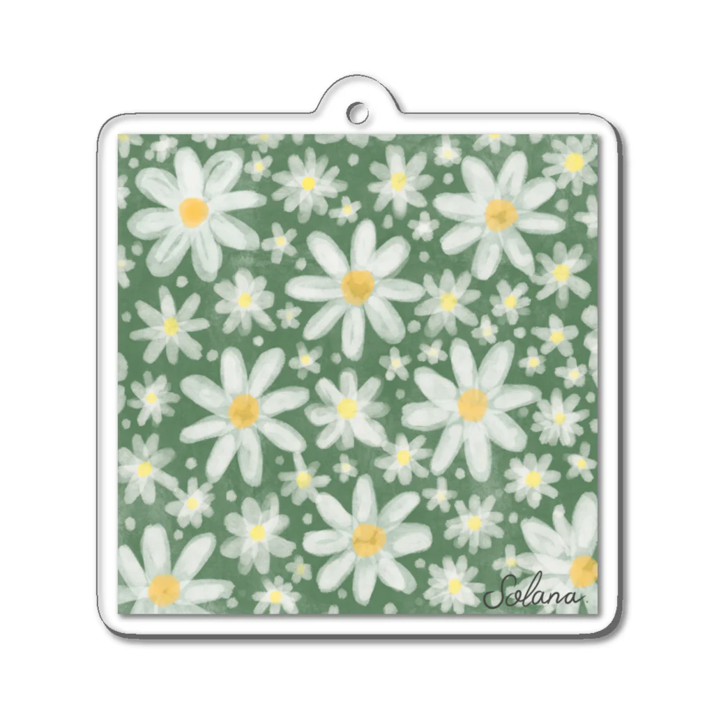 SolanaのDAISY Acrylic Key Chain