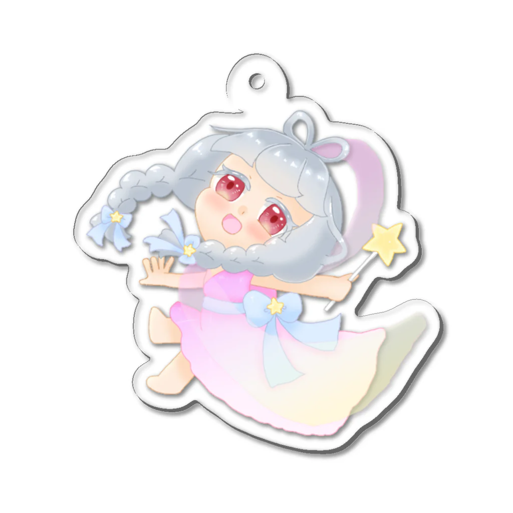 フェイル・ウィッチ・ルナ🍈🍞の七夕祭りフェイルちゃん Acrylic Key Chain