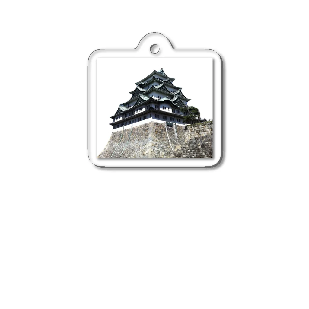 Yukimurakun「Samurai」の名古屋城グッズ Acrylic Key Chain