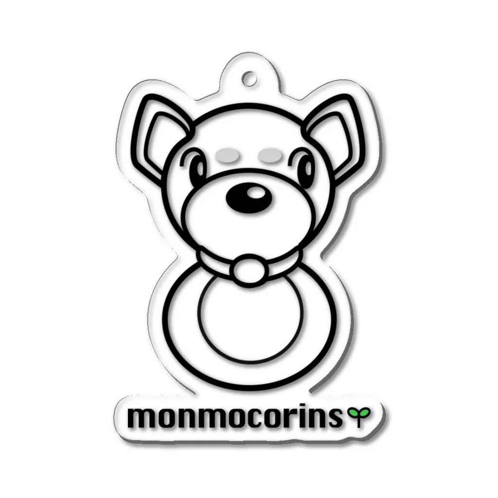 monmocorinsのmonmocorins アクリルキーホルダー