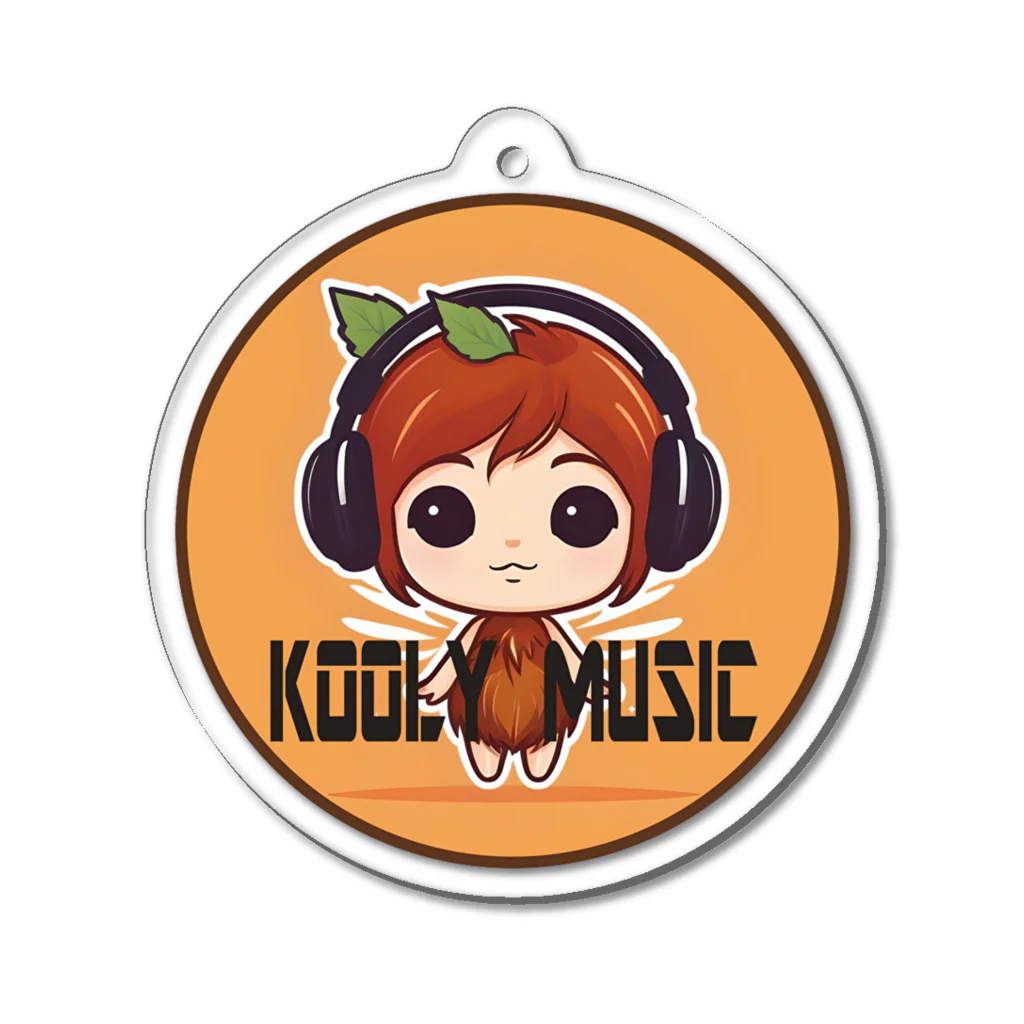 KOOLY MUSICのKOOLY MUSIC アクリルキーホルダー