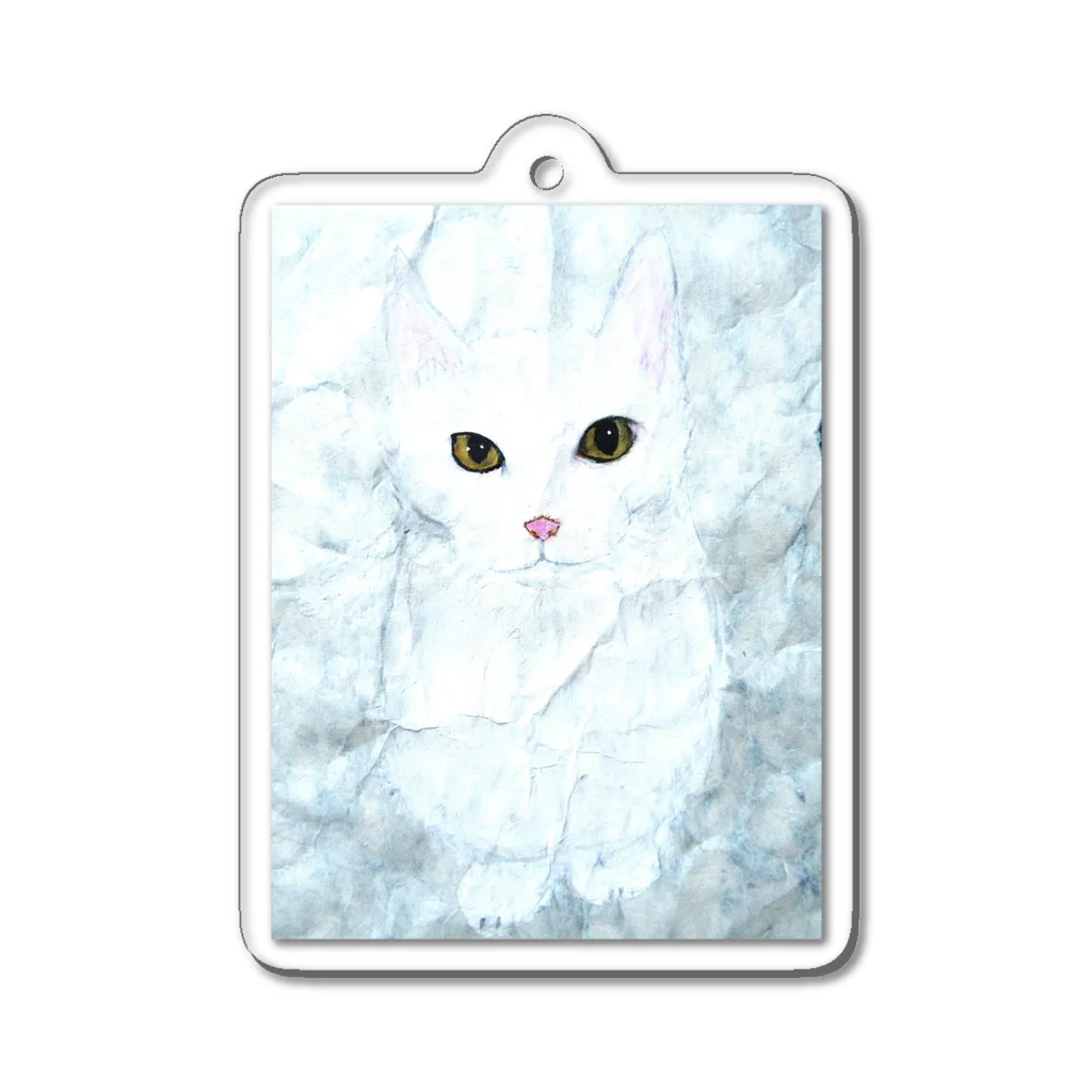 hiruneko369の神猫 Acrylic Key Chain