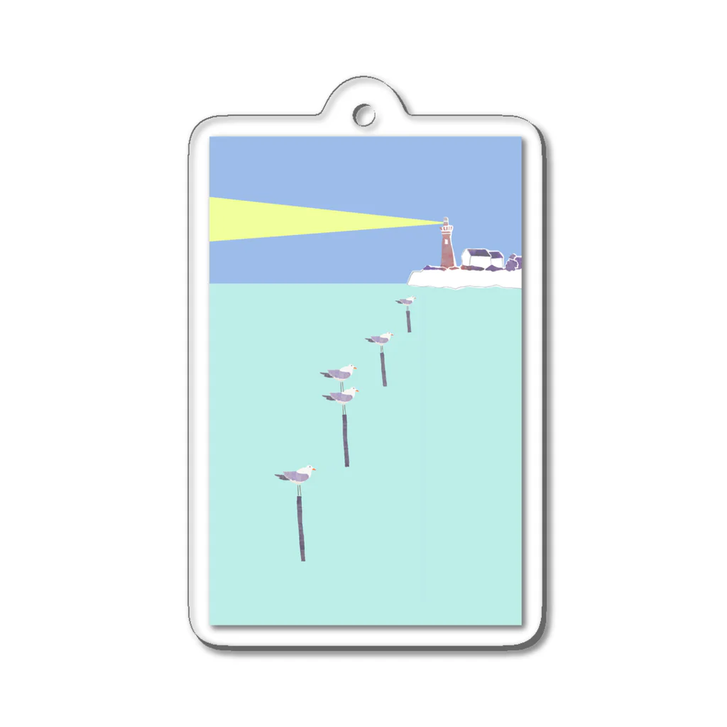 _mitoのLighthouse Acrylic Key Chain