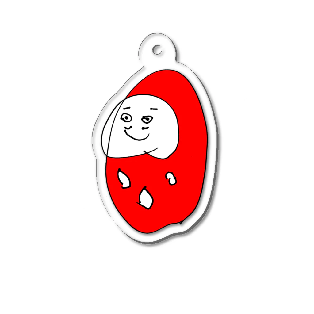 HANATOTSUKIのダルマ Acrylic Key Chain