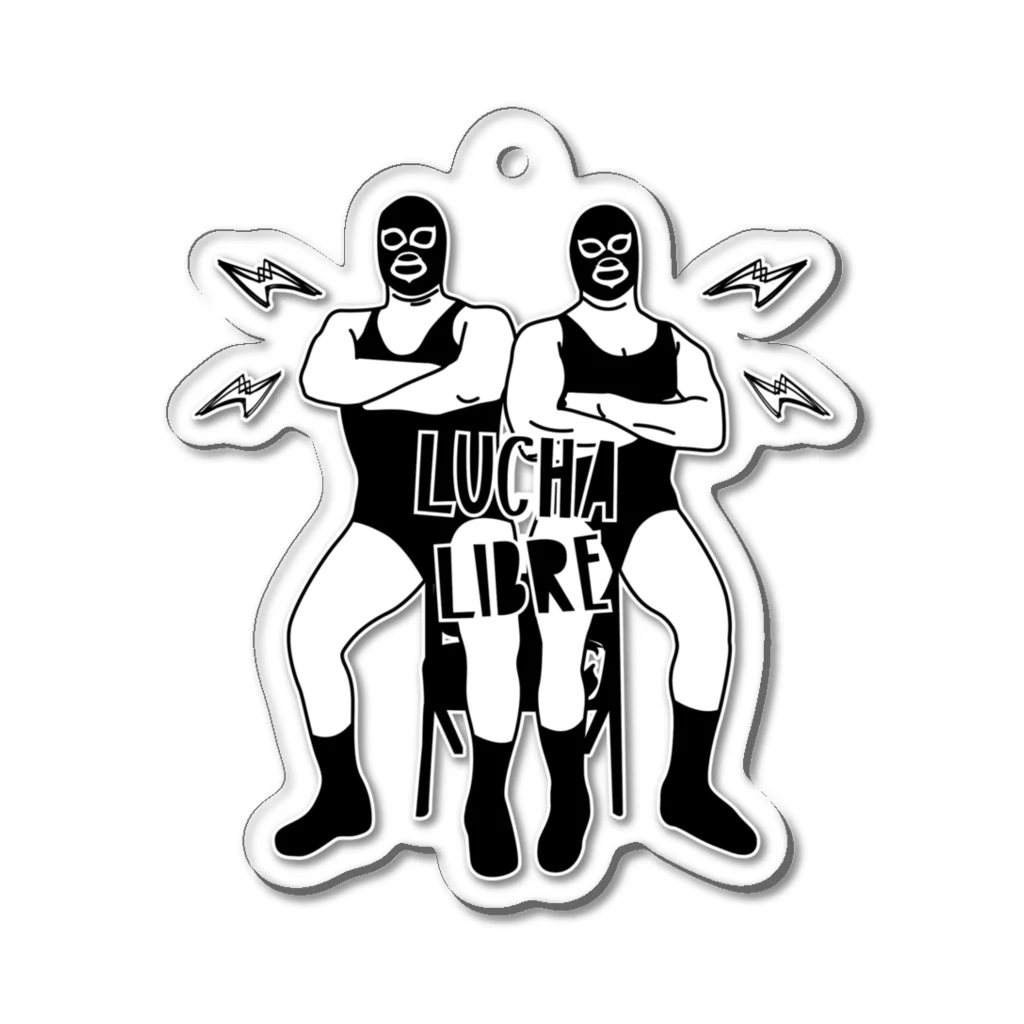 LUCHAのLUCHADOR 1022 アクリルキーホルダー